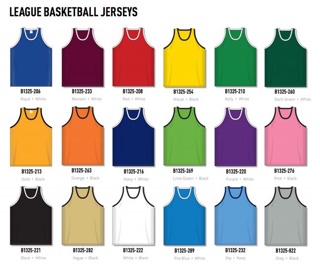 youth blank basketball jerseys