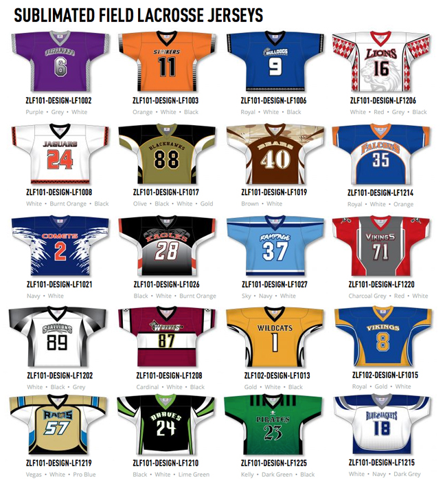custom sublimated lacrosse uniforms