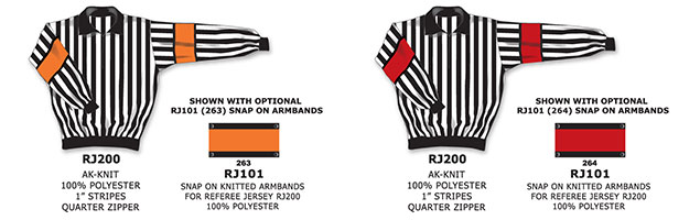 Referee Hockey Jerseys by AK Athletic Knit Referee hockey jerseys JERSEYS UNLIMITED