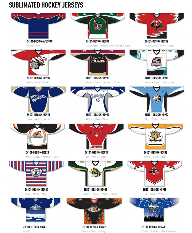 custom hockey jerseys no minimum