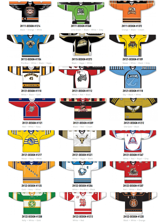 Hockey Jerseys Direct - A complete selection of blank NHL prostyle